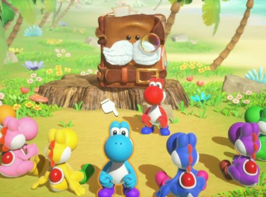 Yoshi and The Mysterious Book – Choose Between 8 different Colored Yoshis