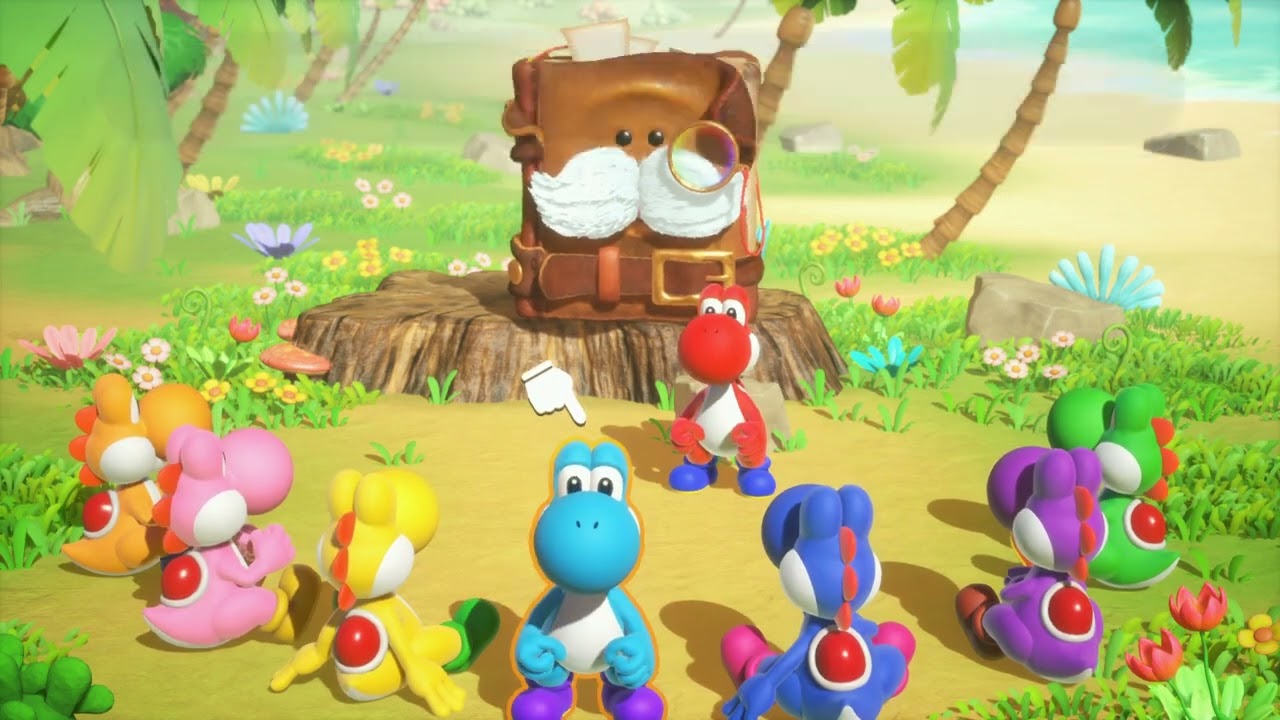 Yoshi and The Mysterious Book – Choose Between 8 different Colored Yoshis