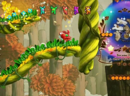 Yoshi and The Mysterious Book – Chapter 2 Mountain Tops: Become Friends After a Game of Tag (Taggit)