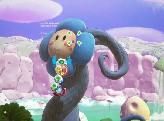 Yoshi and The Mysterious Book – Chapter 1: Burst a Bubble To Save Bowser Jr and Kamek Gameplay