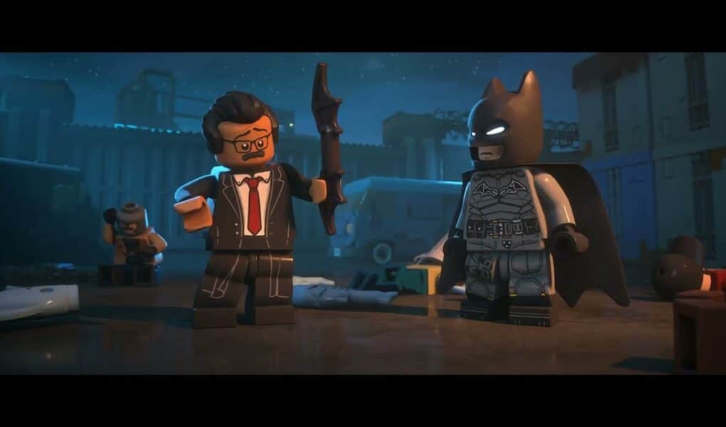 Lego Batman: Legacy of The Dark Knight – Chapter 1: Batman Silhouette Cutscene | Meets James Gordon