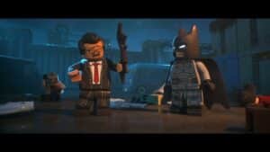 Lego Batman: Legacy of The Dark Knight – Chapter 1: Batman Silhouette Cutscene | Meets James Gordon