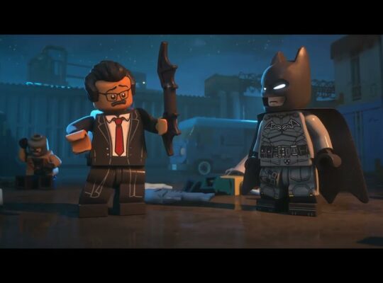 Lego Batman: Legacy of The Dark Knight – Chapter 1: Batman Silhouette Cutscene | Meets James Gordon