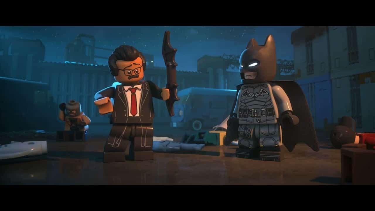 Lego Batman: Legacy of The Dark Knight – Chapter 1: Batman Silhouette Cutscene | Meets James Gordon