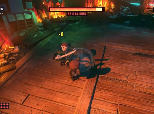Lego Batman: Legacy of The Dark Knight – Infiltration: Ra’s Al Ghul First Boss Fight Sequence