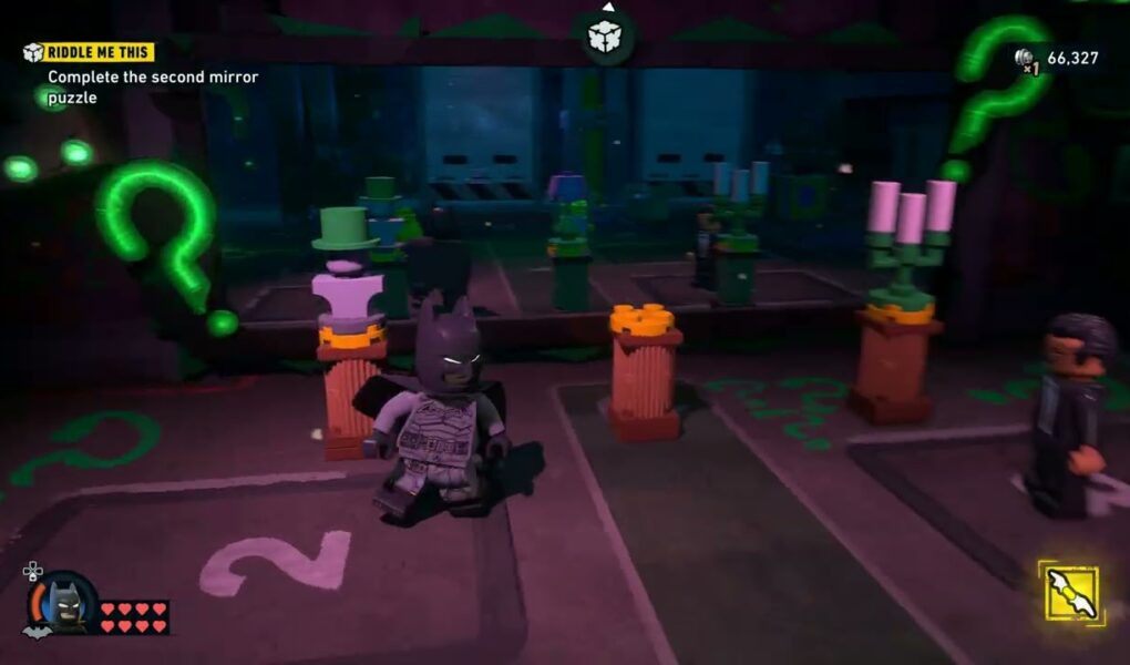 Lego Batman: Legacy of The Dark Knight – Chapter 1 Riddle Me This: Complete The Puzzles 3/3 Gameplay