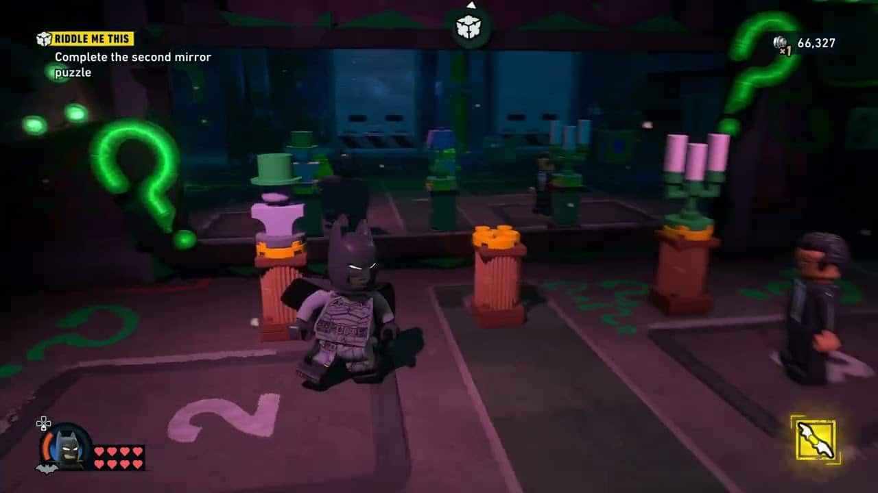 Lego Batman: Legacy of The Dark Knight – Chapter 1 Riddle Me This: Complete The Puzzles 3/3 Gameplay