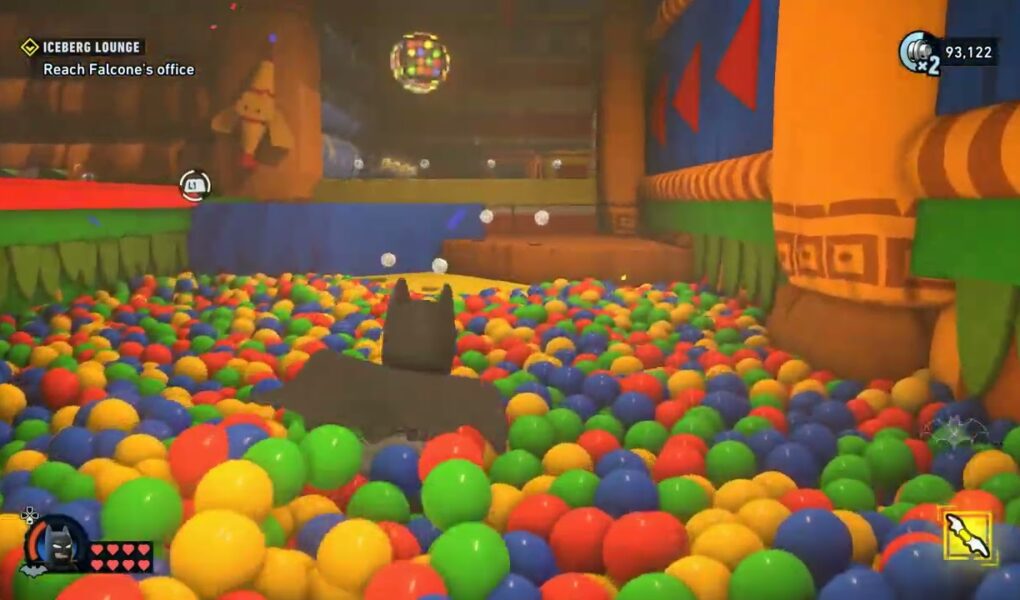 Lego Batman: Legacy of The Dark Knight – Chapter 1 Head To Falcone’s Office: Ball Pit Gameplay