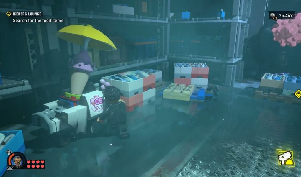 Lego Batman: Legacy of The Dark Knight – Chapter 1 Carmine Falcone: Collect 3/3 Food Items Gameplay
