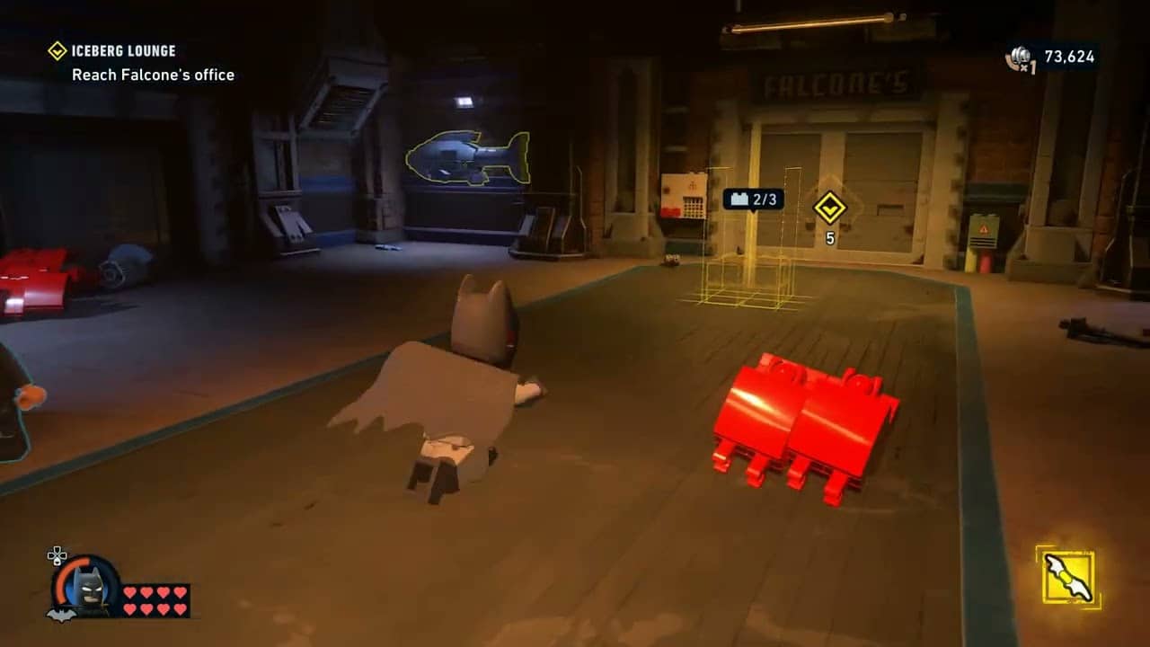 Lego Batman: Legacy of The Dark Knight – Chapter 1 Carmine Falcone: Build and Fire Launcher Gameplay