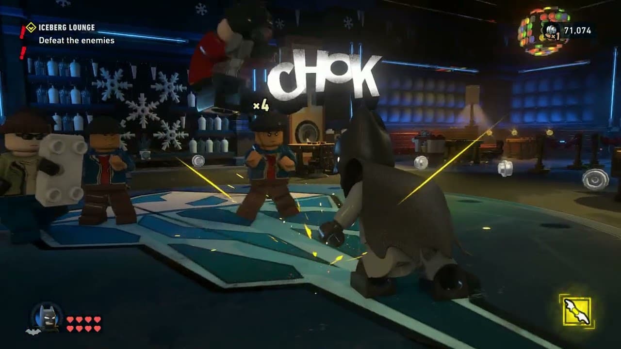 Lego Batman: Legacy of The Dark Knight – Chapter 1 Carmine Falcone: Head To VIP Talk To Arnold Flass