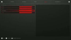 Luna Abyss – Game Start Up and Default Settings General, Controls, Video, Audio, Accessibility
