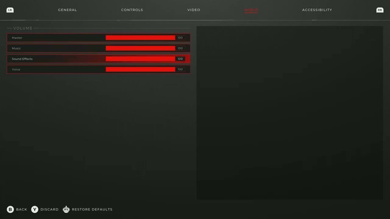 Luna Abyss – Game Start Up and Default Settings General, Controls, Video, Audio, Accessibility