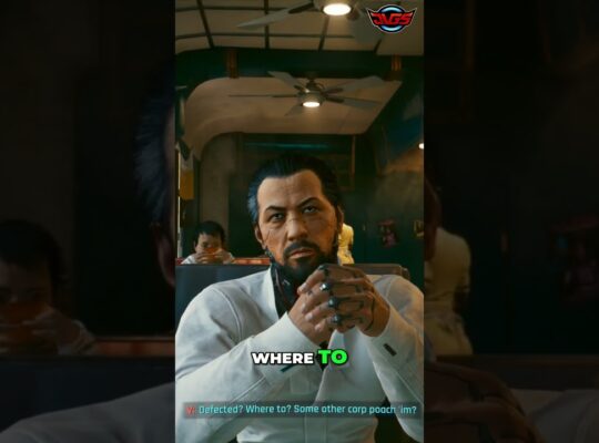 Corporate Defection: The Meticulous Escape of Hellman – Cyberpunk 2077 #shorts