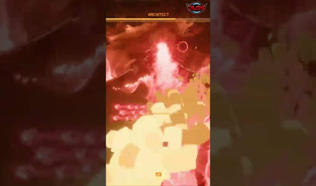 Epic Boss Battle: Survive The Architect’s Evolving Energy Barrage! – SAROS #shorts