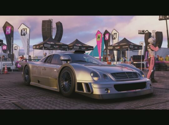 Forza Horizon 6 – Irokawa Space Center Drag Strip: 1998 Mercedes Benz AMG CLK GTR Gameplay