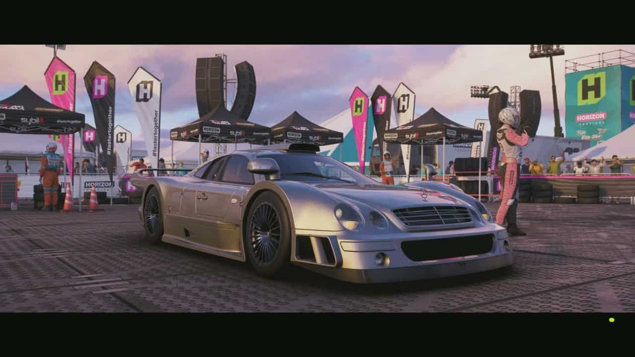 Forza Horizon 6 – Irokawa Space Center Drag Strip: 1998 Mercedes Benz AMG CLK GTR Gameplay