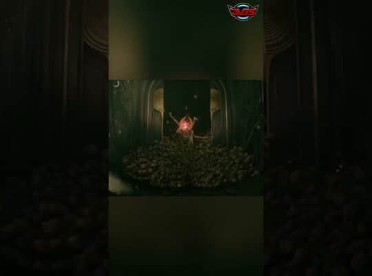 Saros – Grotesque Creature Unleashed: Prepare for the Solar Cage Boss Fight! #shorts