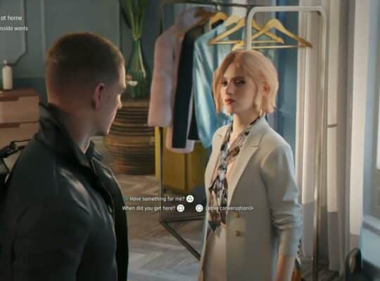 007 First Light – The Needle’s Eye: Make Yourself at Home: Talk to Monroe | See What Cressida Wants
