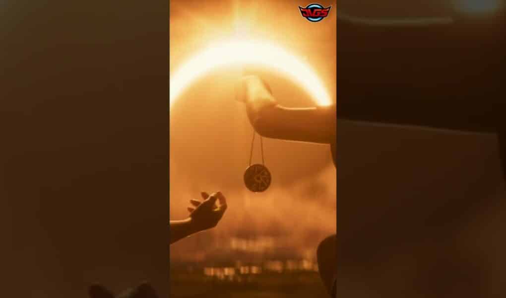 Saros – Solar Eclipse Love Story: The Sun is Forever Pendant #shorts