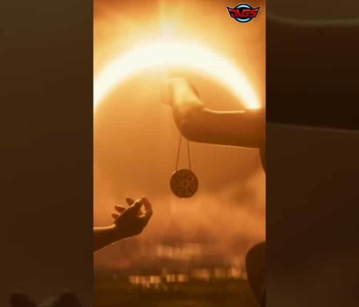 Saros – Solar Eclipse Love Story: The Sun is Forever Pendant #shorts