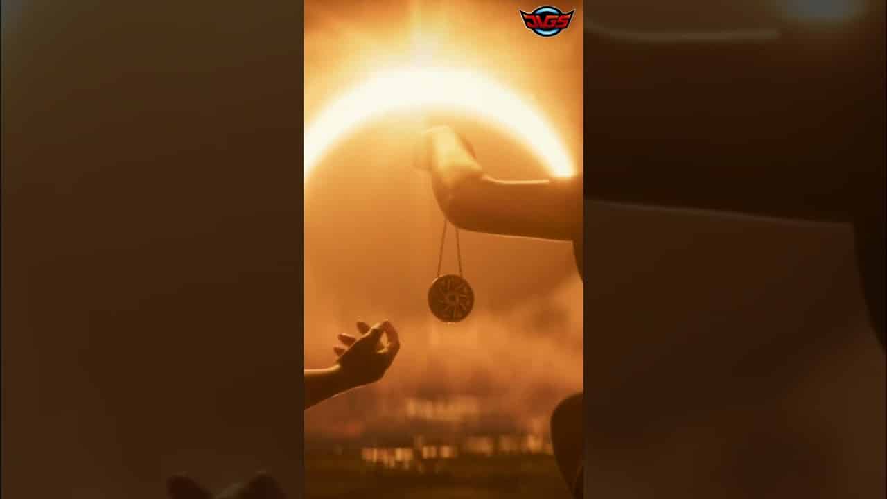 Saros – Solar Eclipse Love Story: The Sun is Forever Pendant #shorts