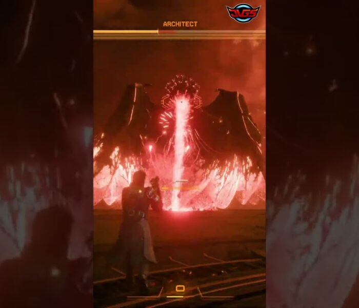 BEAT THE ARCHITECT: Epic Boss Fight with INSANE Shield Defenses! Saros #shorts