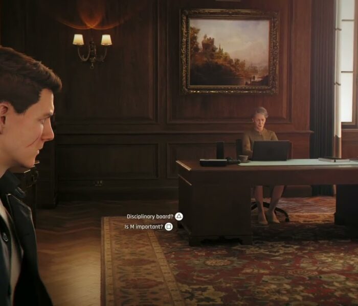 007 First Light – In His Majesty’s Secret Service: James Bond Talks To Ponsonby While He Waits For M