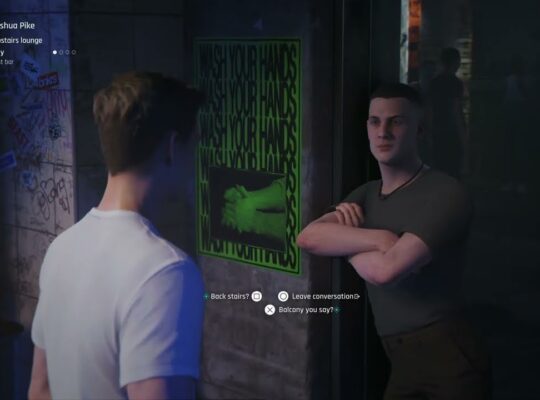 007 First Light – A Night Out: Nash “Came To Watch” Objective Tab | Track Opportunities Messages