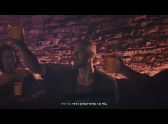 007 First Light – A Night Out: Cressida “We’re Going Out” MI6 Field Test Active Cutscene