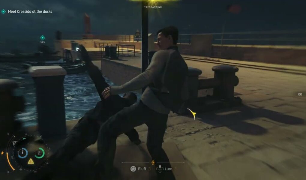 007 First Light – The Needle’s Eye: Meet Cressida at the Docks Stealth Combat Gameplay