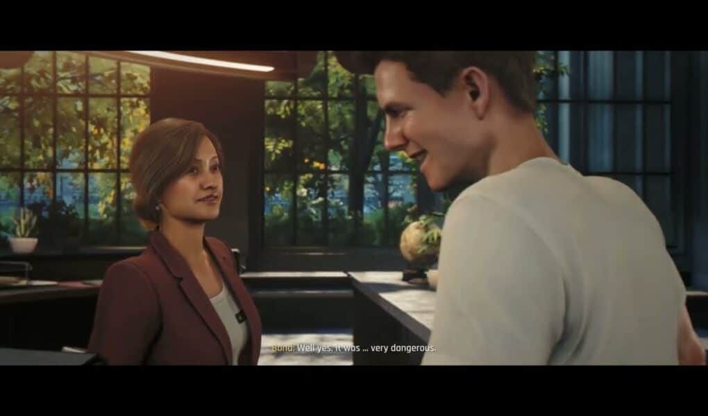 007 First Light – The Needle’s Eye: April, May Cutscenes | Greenway Lie Detector | Chambers Romance
