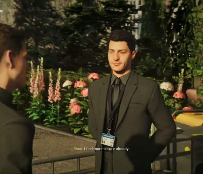 007 First Light – In Position: Investigate The Blond Man: Follow Bellhop | Talk with Security Guard