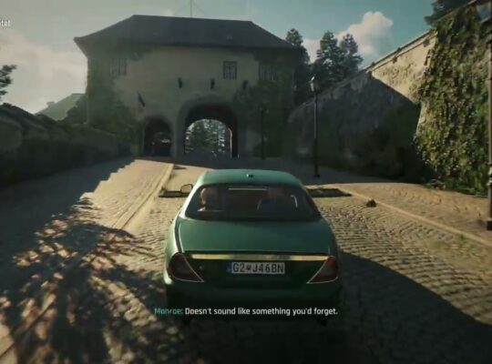 007 First Light – En Route: Bond Drives Monroe and Cressida To The Grand Carpathian Hotel Gameplay