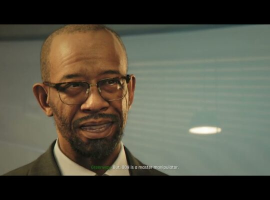 007 First Light – A Night Out: Operations: Get Briefing From Moneypenny | John Greenway Cutscene