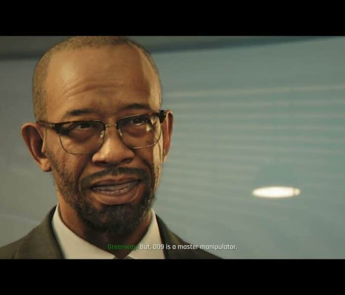 007 First Light – A Night Out: Operations: Get Briefing From Moneypenny | John Greenway Cutscene