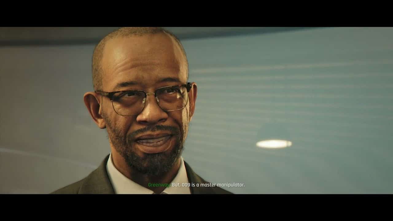 007 First Light – A Night Out: Operations: Get Briefing From Moneypenny | John Greenway Cutscene