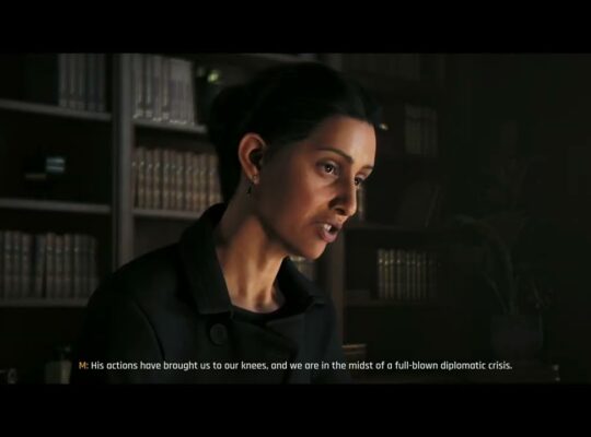 007 First Light – Out of The Ashes: James Bond and John Greenway Meet with M Cutscene
