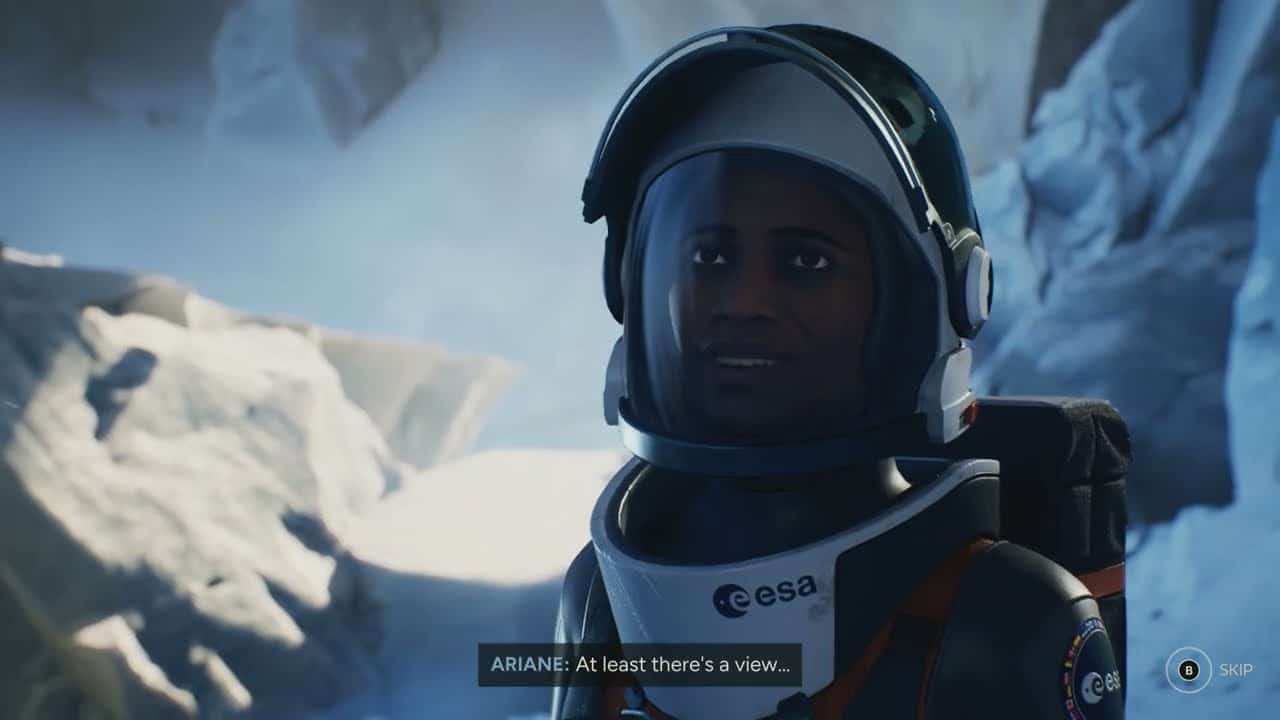Aphelion – Chapter 04 The Onyx Forest: Exit Cave: EM Scanner Anomaly Gameplay “I Got This” Cutscene