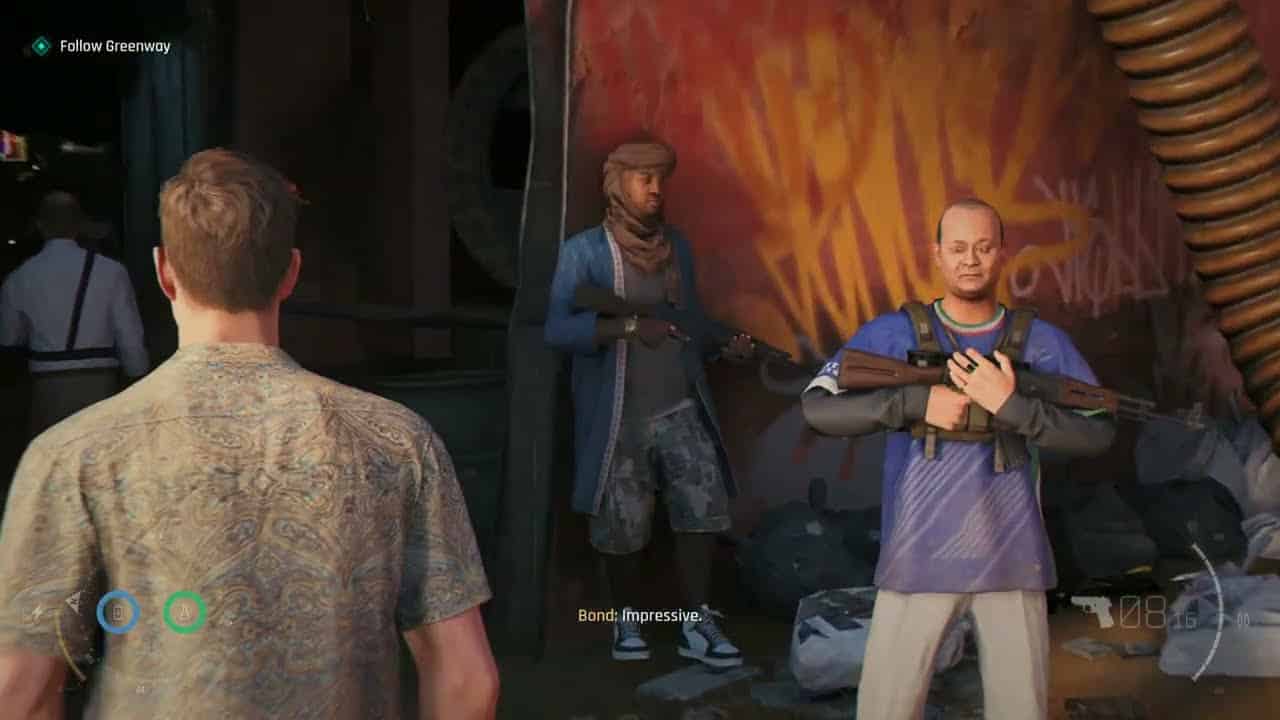 007 First Light – The Past Never Dies: The Bazaar: Follow and Reach John Greenway | Fight Sequence