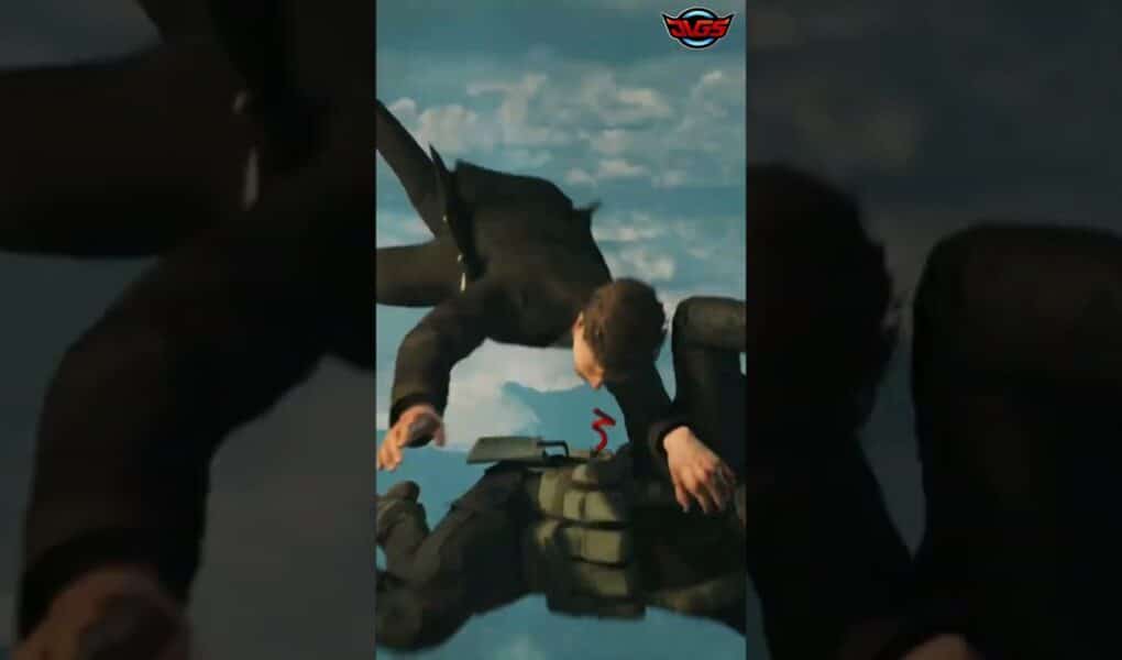 007 First Light is Pure James Bond Action!! Mid Air Fight for a Ride: Freefall Grappling #shorts