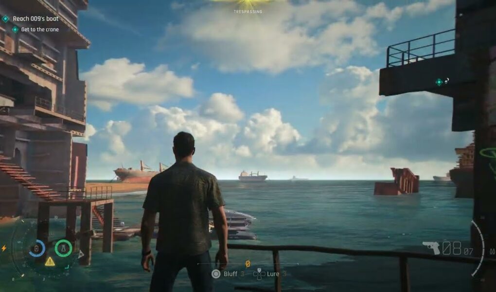 007 First Light – The Past Never Dies: Infiltration: Reach 009’s Boat Get To The Crane Gameplay