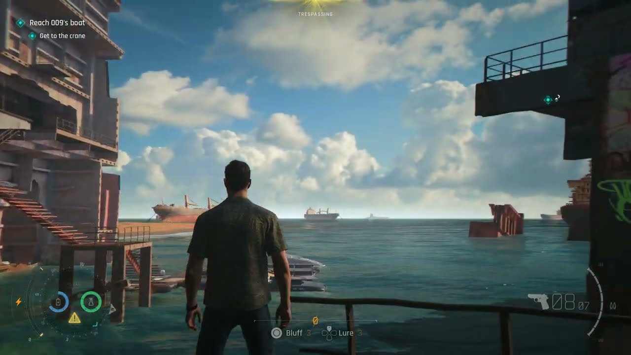 007 First Light – The Past Never Dies: Infiltration: Reach 009’s Boat Get To The Crane Gameplay