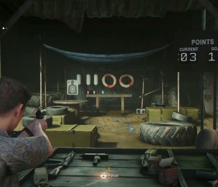 007 First Light – The Past Never Dies: Shooting Range: Talk To Basim: Shoot The Targets | Goal 10/10