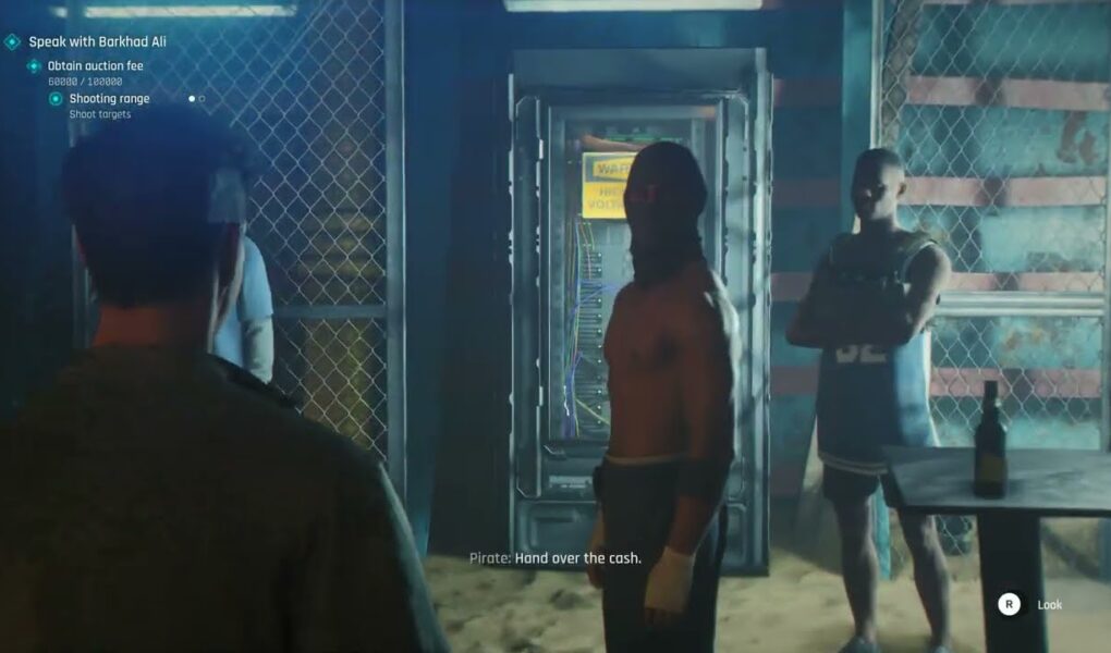 007 First Light – The Past Never Dies: Fight Pit: Fighter “Hand Over The Cash” Talk to John Greenway