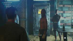 007 First Light – The Past Never Dies: Fight Pit: Fighter “Hand Over The Cash” Talk to John Greenway