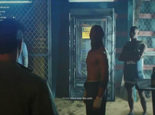 007 First Light – The Past Never Dies: Fight Pit: Fighter “Hand Over The Cash” Talk to John Greenway