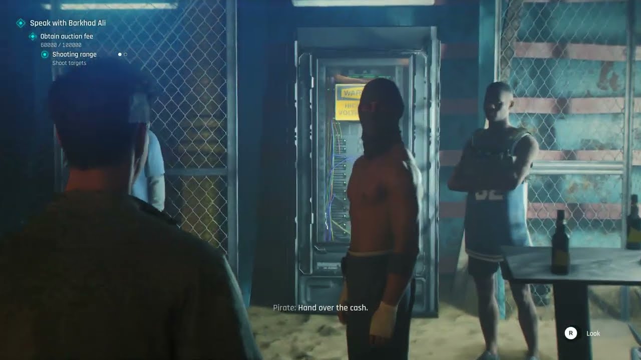 007 First Light – The Past Never Dies: Fight Pit: Fighter “Hand Over The Cash” Talk to John Greenway