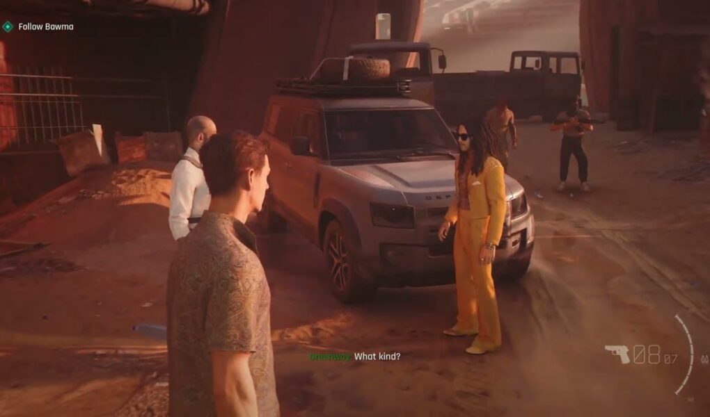 007 First Light – The Past Never Dies: Leaving Aleph: Follow Bawma | Enter Land Rover Gameplay
