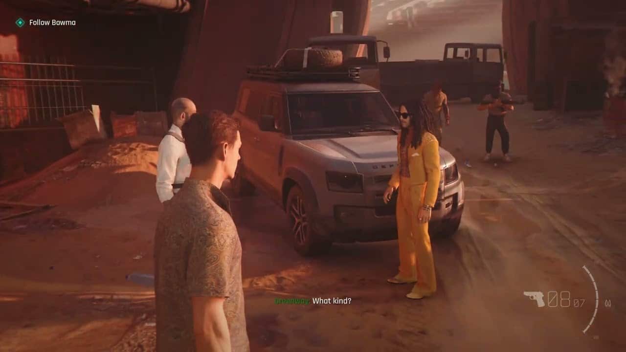 007 First Light – The Past Never Dies: Leaving Aleph: Follow Bawma | Enter Land Rover Gameplay
